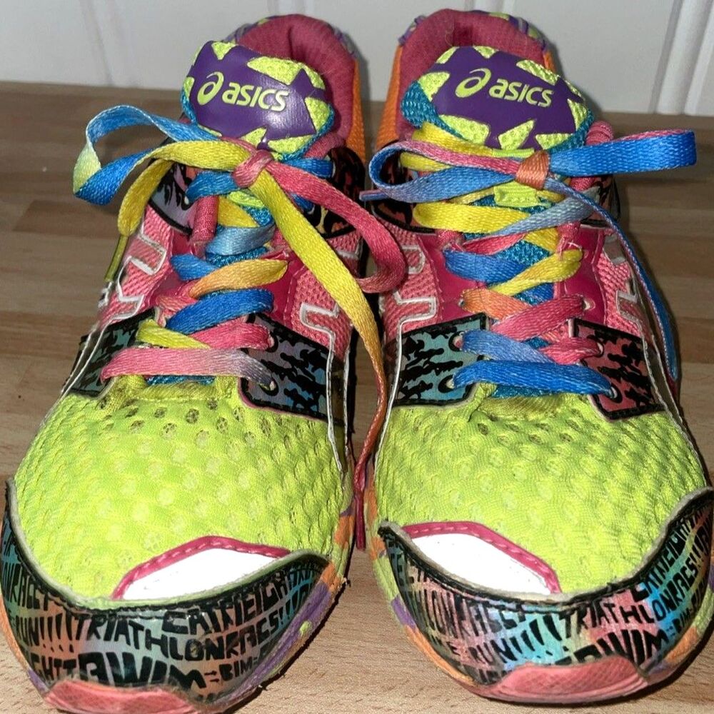 Asics Gel Noosa Tri 8 Womens Size 7  Athletic Colorful Multicolor